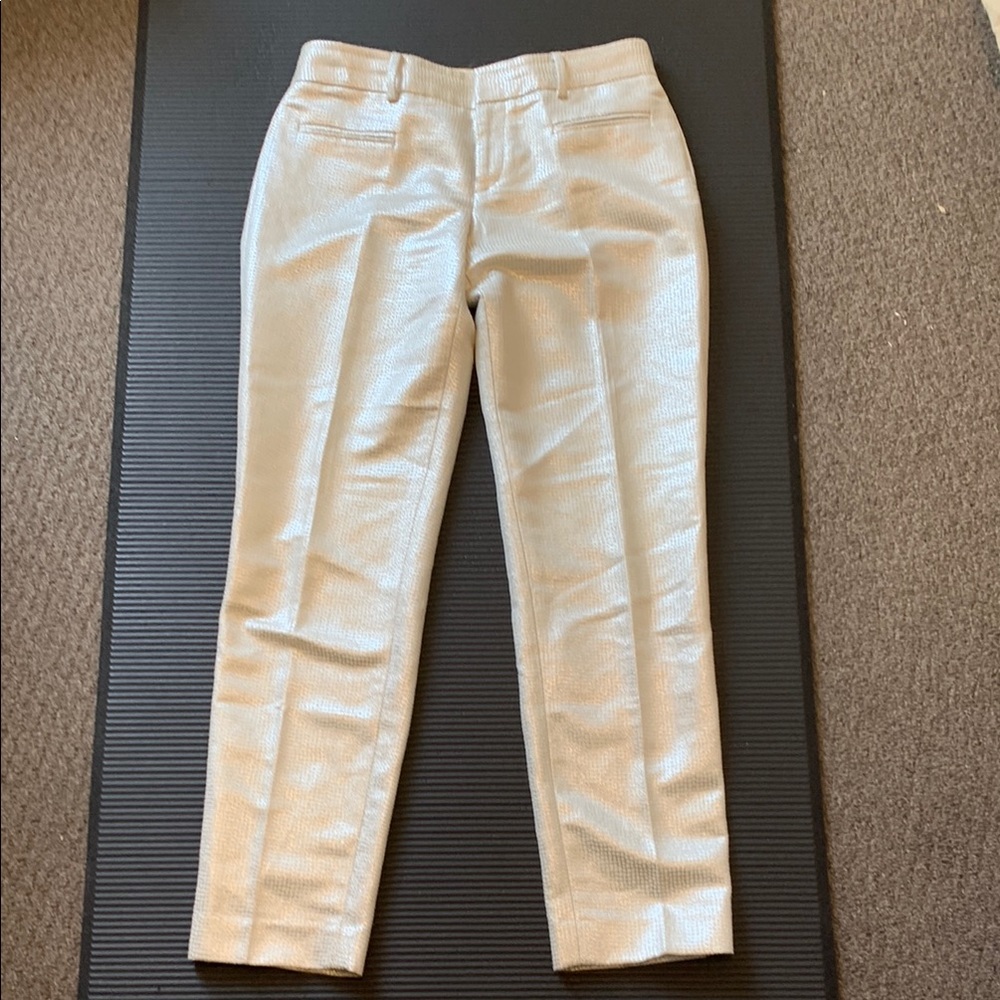 Club Monaco Shimmering straight leg Pants